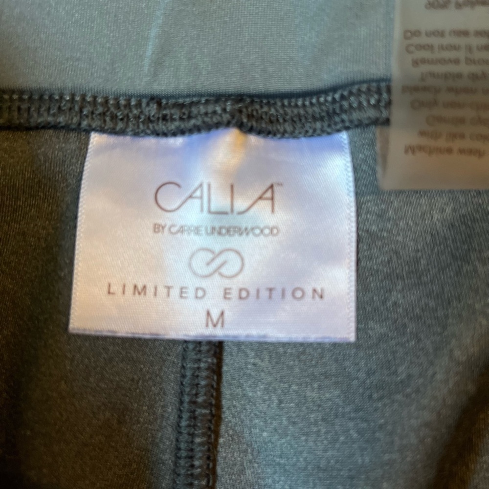 CALIA by Carrie Underwood Navy Cropped Wide-Leg Pants - Picture 5 of 5